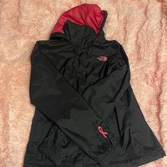 The North Face Jackets \u0026 Coats | The North Face Breast Cancer Jacket | Color: Black/Pink | Size: S | Pm-33855281's Closet